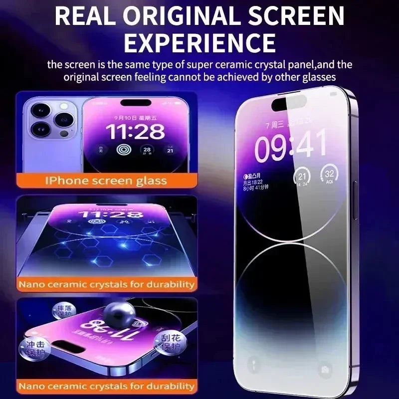 ProShield 9H Tempered Glass Screen Protector — 3-Pack | iPhone 11 to 17 Pro Max